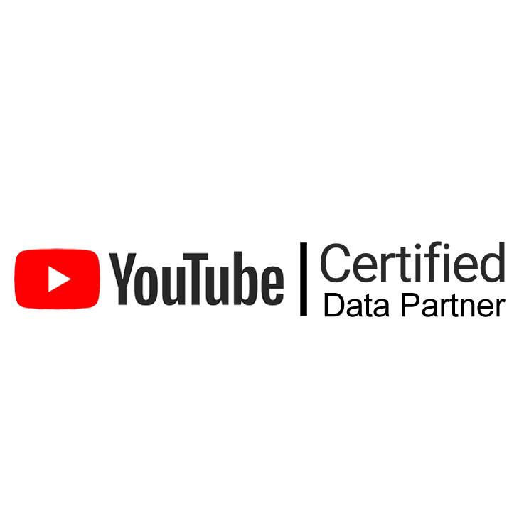 glewee is a youtube certified data partner