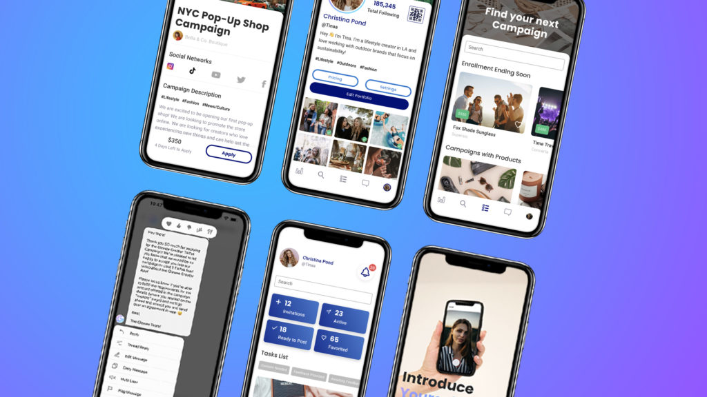 Glewee Influencer And Creator App