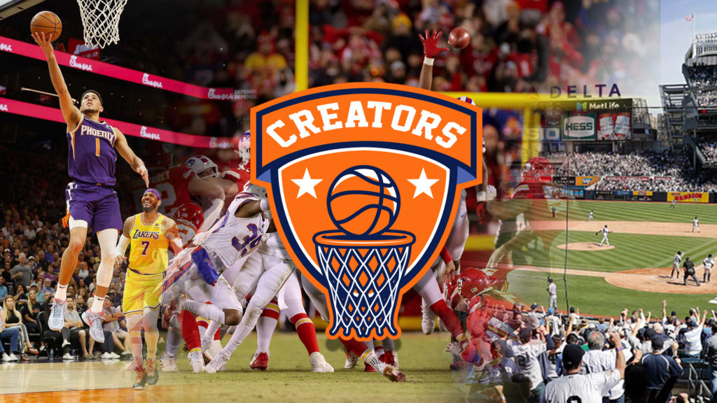 Sports teams using influencer marketing and content creators to promote and market.