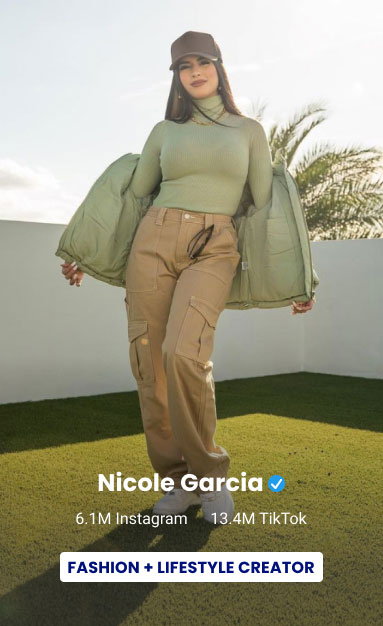 Nicole Garcia - Fashion and Lifestyle creator